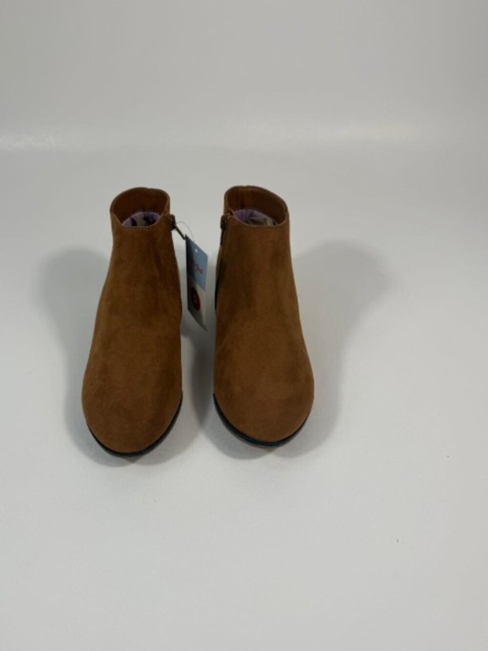 Cat & Jack Boots Toddler Girls Sz 5 Penelope Brown Booties Zipper